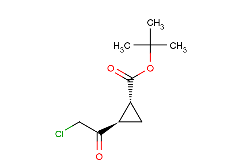 rac-tert-butyl (1R,2R)-2-(2-chloroacetyl)cyclopropane-1-carboxylate, trans