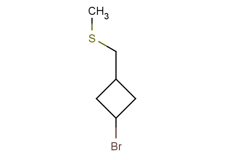 1-bromo-3-[(methylsulfanyl)methyl]cyclobutane, Mixture of diastereomers