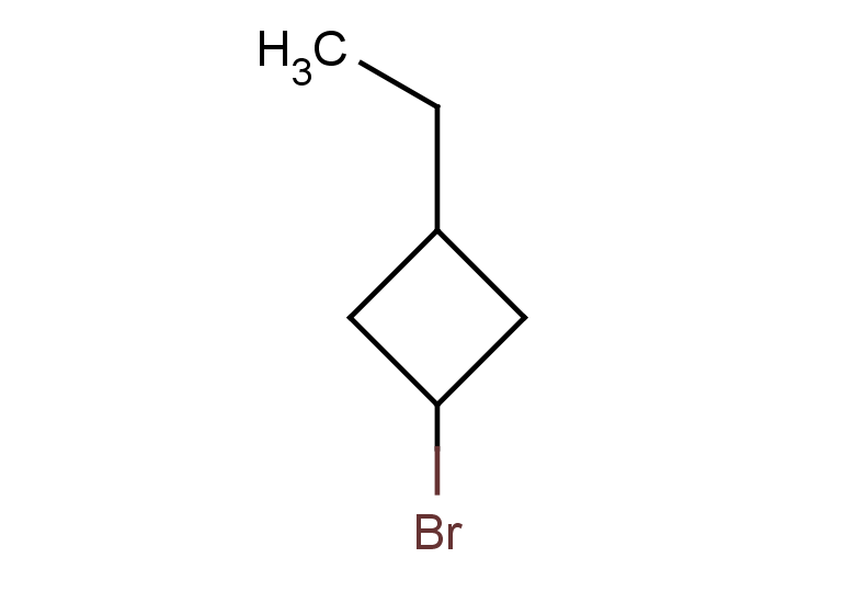 1-bromo-3-ethylcyclobutane, Mixture of diastereomers