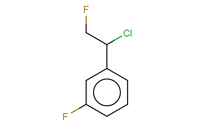 1-(1-chloro-2-fluoroethyl)-3-fluorobenzene