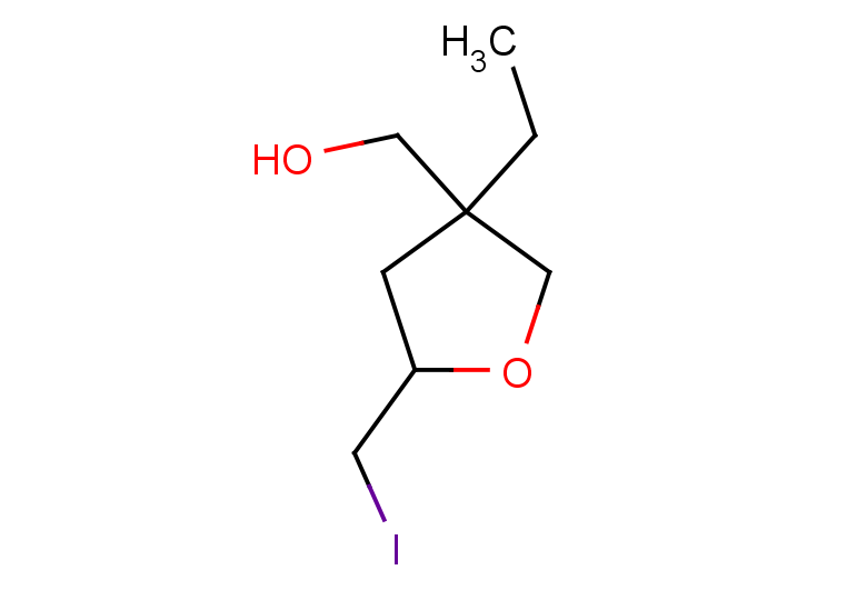 [3-ethyl-5-(iodomethyl)oxolan-3-yl]methanol