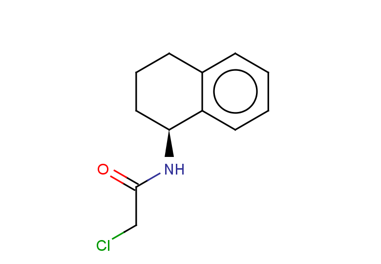 2-chloro-N-[(1S)-1,2,3,4-tetrahydronaphthalen-1-yl]acetamide