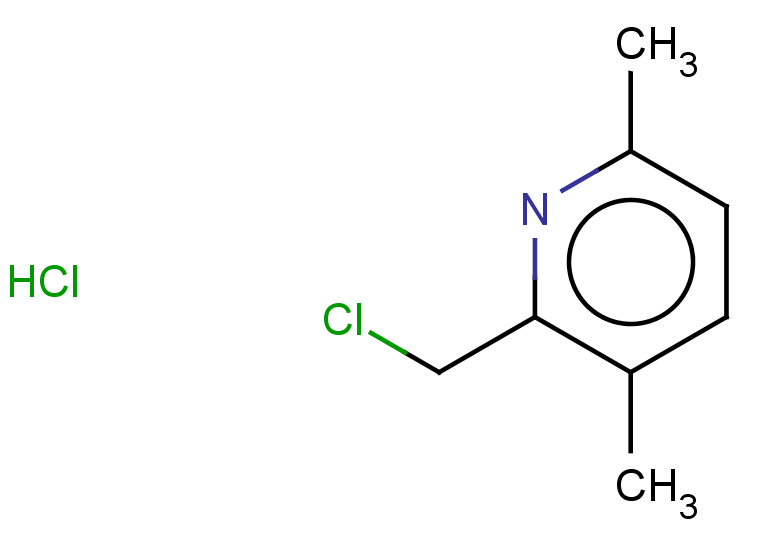 2-(chloromethyl)-3,6-dimethylpyridine hydrochloride
