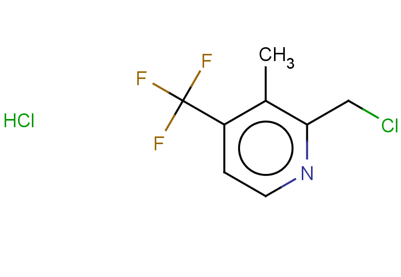 2-(chloromethyl)-3-methyl-4-(trifluoromethyl)pyridine hydrochloride