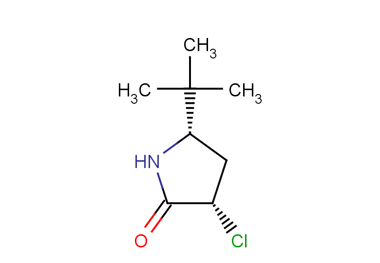 rac-(3R,5R)-5-tert-butyl-3-chloropyrrolidin-2-one, cis