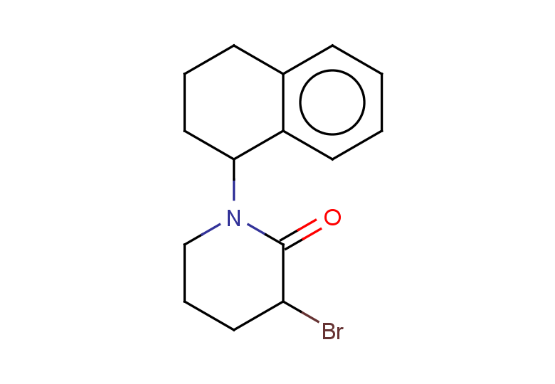 3-bromo-1-(1,2,3,4-tetrahydronaphthalen-1-yl)piperidin-2-one