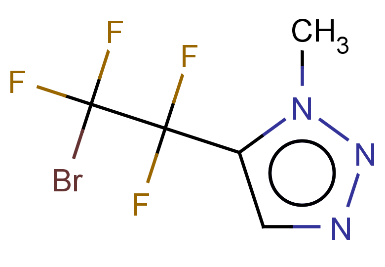 5-(2-bromo-1,1,2,2-tetrafluoroethyl)-1-methyl-1H-1,2,3-triazole