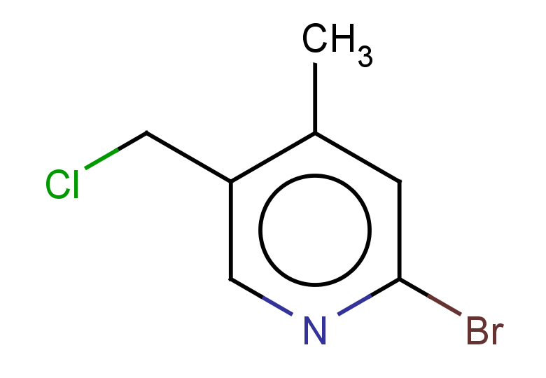 2-bromo-5-(chloromethyl)-4-methylpyridine
