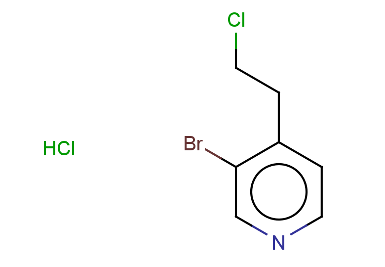 3-bromo-4-(2-chloroethyl)pyridine hydrochloride