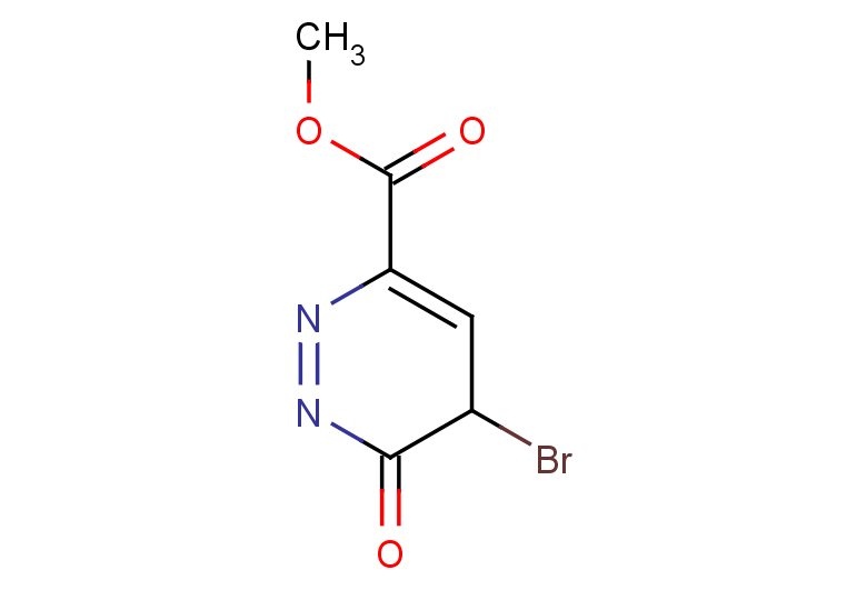 METHYL 5-BROMO-6-OXO-5,6-DIHYDROPYRIDAZINE-3-CARBOXYLATE