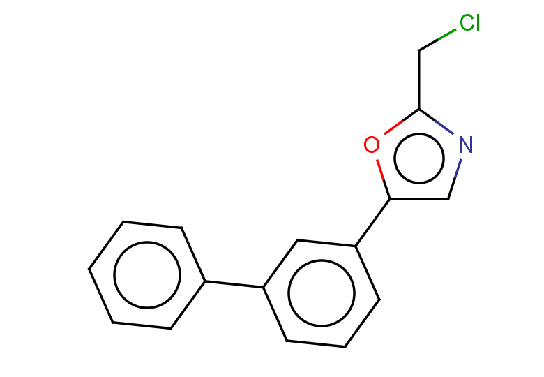 2-(chloromethyl)-5-(3-phenylphenyl)-1,3-oxazole