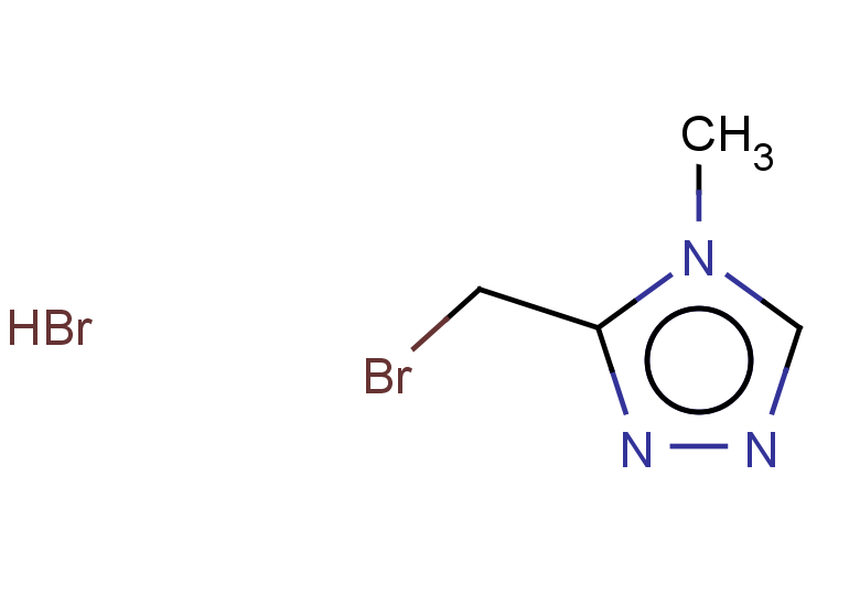 3-(bromomethyl)-4-methyl-4H-1,2,4-triazole hydrobromide