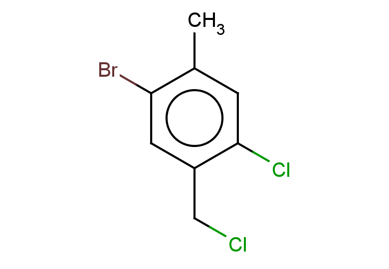 1-bromo-4-chloro-5-(chloromethyl)-2-methylbenzene