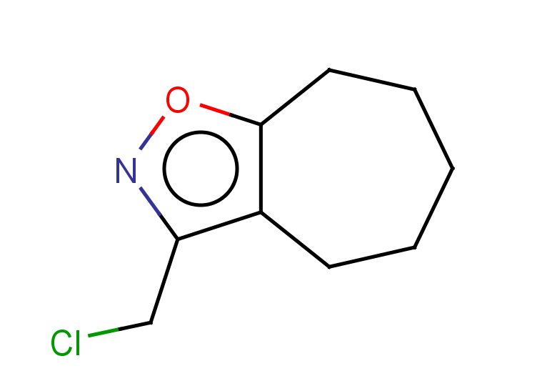 3-(chloromethyl)-5,6,7,8-tetrahydro-4H-cyclohepta[d][1,2]oxazole