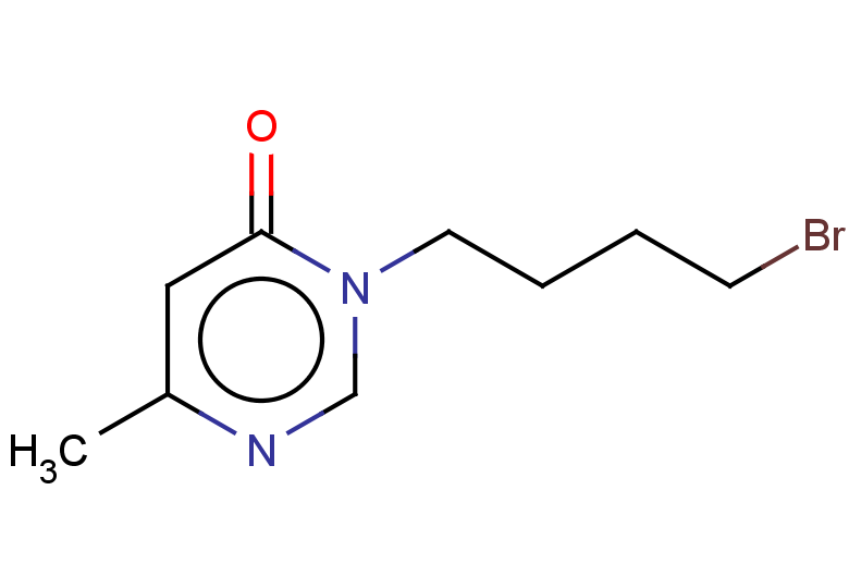 3-(4-bromobutyl)-6-methyl-3,4-dihydropyrimidin-4-one