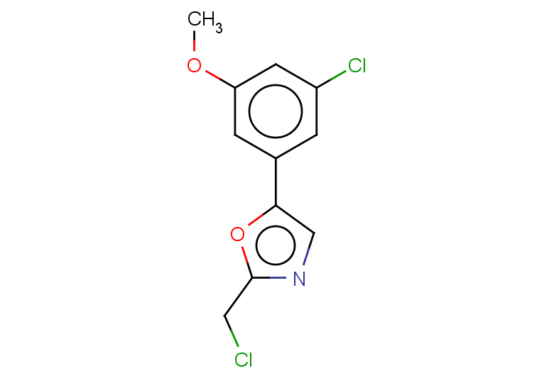 5-(3-chloro-5-methoxyphenyl)-2-(chloromethyl)-1,3-oxazole