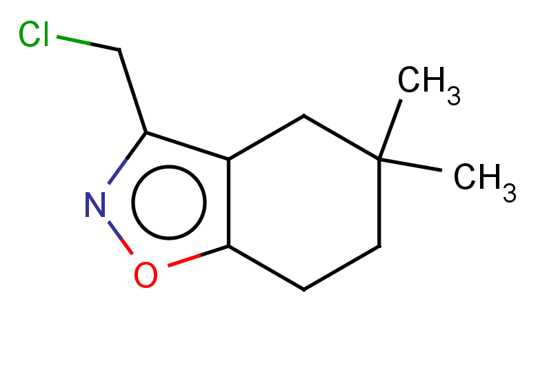 3-(chloromethyl)-5,5-dimethyl-4,5,6,7-tetrahydro-1,2-benzoxazole