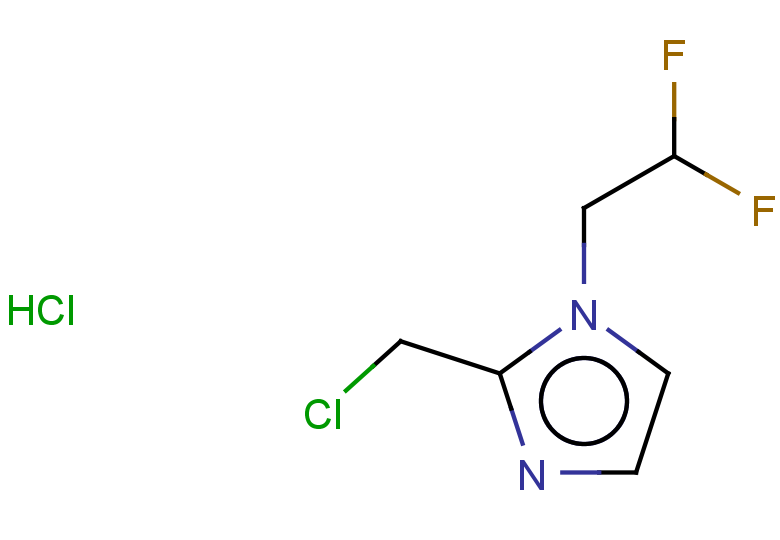 2-(chloromethyl)-1-(2,2-difluoroethyl)-1H-imidazole hydrochloride