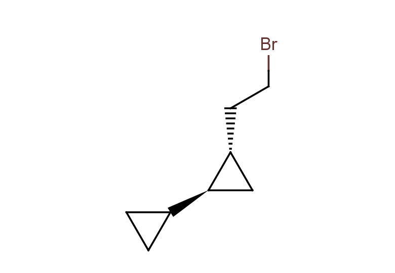 rac-(1R,2R)-1-(2-bromoethyl)-2-cyclopropylcyclopropane, trans