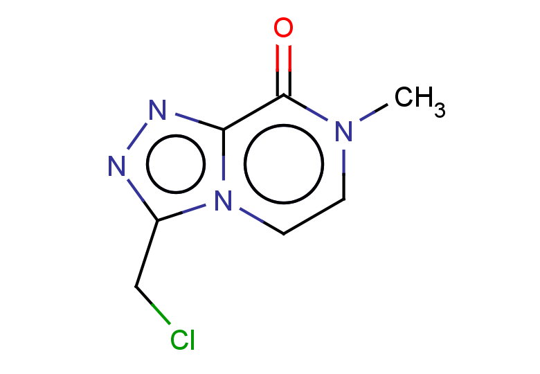 3-(chloromethyl)-7-methyl-7H,8H-[1,2,4]triazolo[4,3-a]pyrazin-8-one