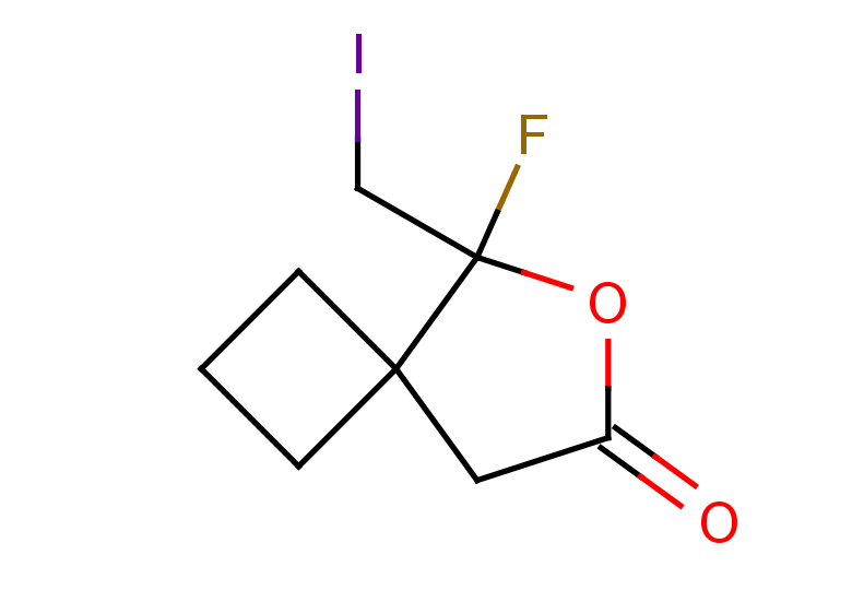 5-fluoro-5-(iodomethyl)-6-oxaspiro[3.4]octan-7-one