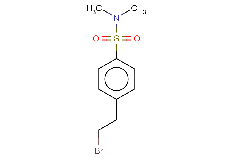 4-(2-bromoethyl)-N,N-dimethylbenzene-1-sulfonamide