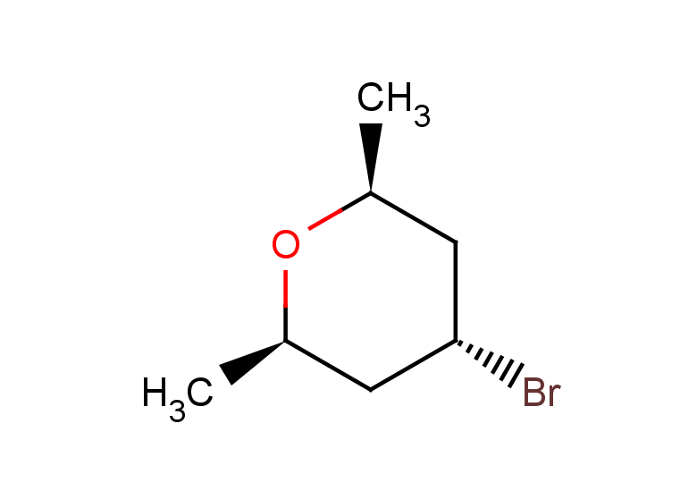 rac-(2R,4s,6S)-4-bromo-2,6-dimethyloxane