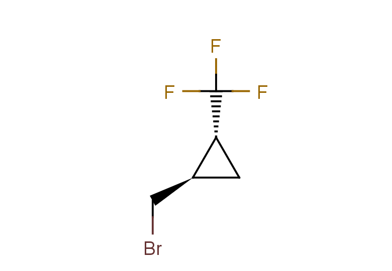 rac-(1R,2R)-1-(bromomethyl)-2-(trifluoromethyl)cyclopropane, trans
