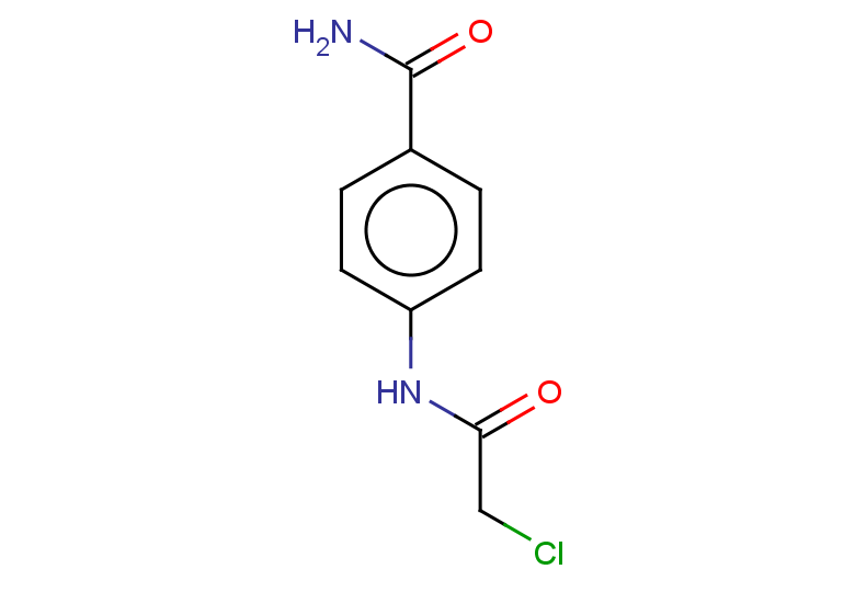 4-(2-chloroacetamido)benzamide