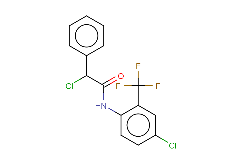 2-chloro-N-[4-chloro-2-(trifluoromethyl)phenyl]-2-phenylacetamide