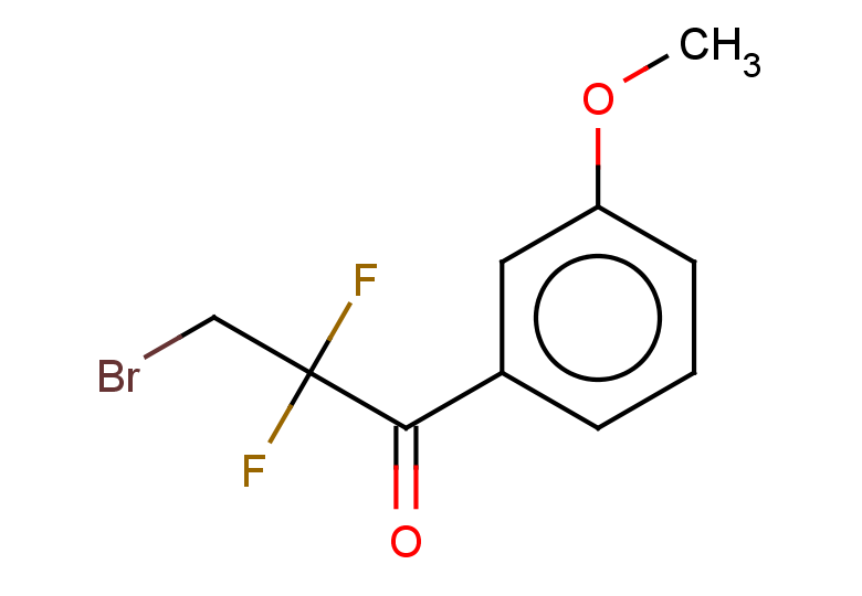 3-bromo-2,2-difluoro-1-(3-methoxyphenyl)propan-1-one