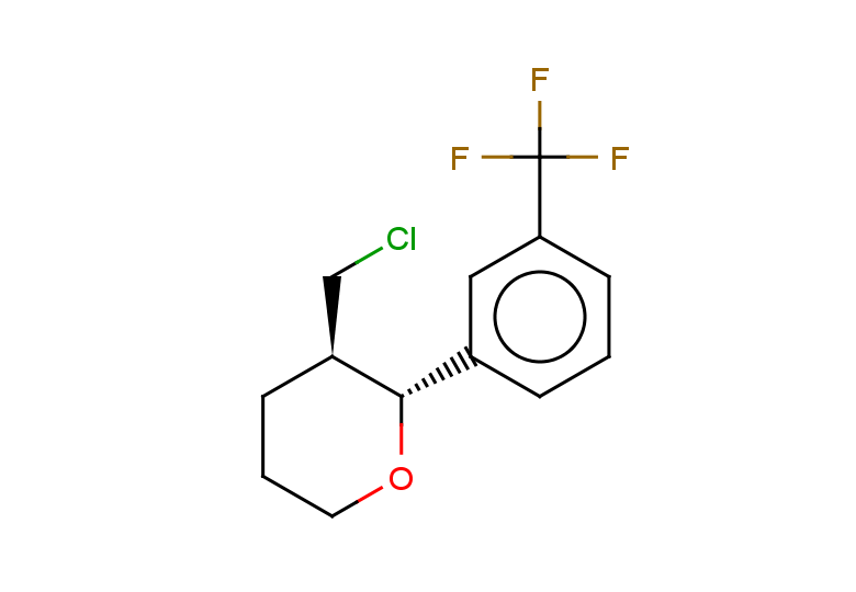 rac-(2R,3R)-3-(chloromethyl)-2-[3-(trifluoromethyl)phenyl]oxane, trans