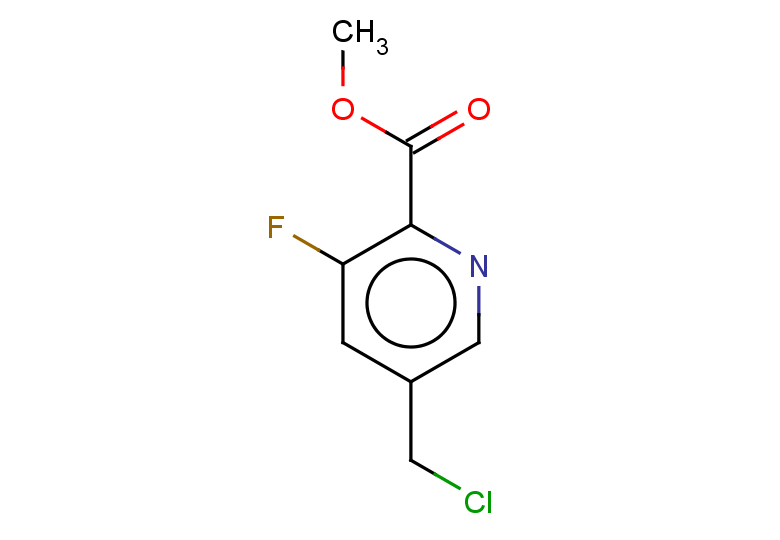 methyl 5-(chloromethyl)-3-fluoropyridine-2-carboxylate