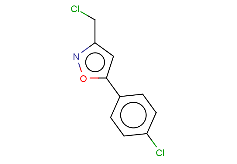 3-(chloromethyl)-5-(4-chlorophenyl)-1,2-oxazole