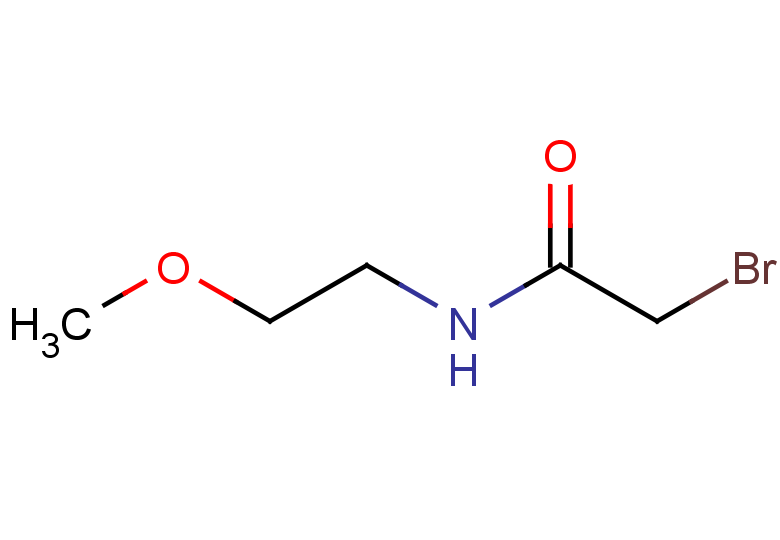 2-bromo-N-(2-methoxyethyl)acetamide