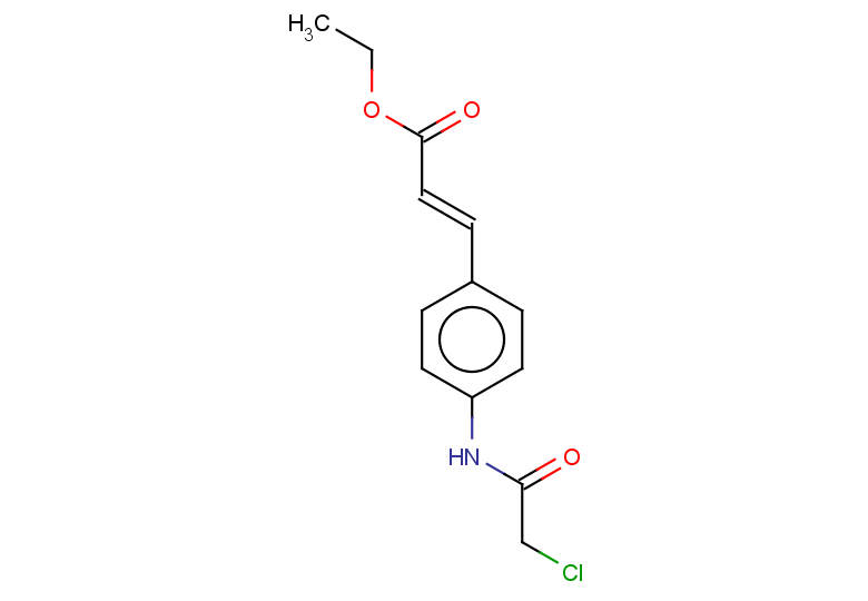ethyl (2E)-3-[4-(2-chloroacetamido)phenyl]prop-2-enoate