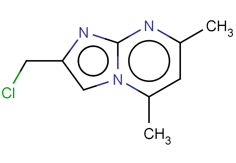 2-(chloromethyl)-5,7-dimethylimidazo[1,2-a]pyrimidine