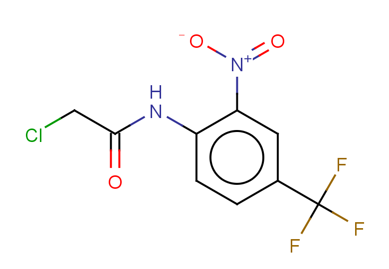 2-chloro-N-[2-nitro-4-(trifluoromethyl)phenyl]acetamide