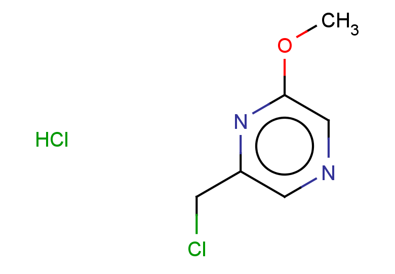 2-(chloromethyl)-6-methoxypyrazine hydrochloride