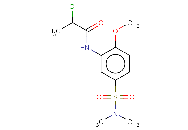 2-chloro-N-[5-(dimethylsulfamoyl)-2-methoxyphenyl]propanamide