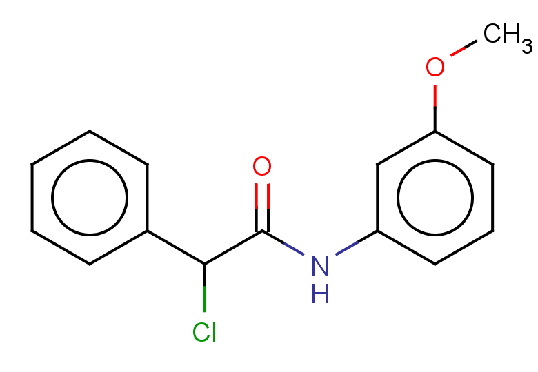 2-chloro-N-(3-methoxyphenyl)-2-phenylacetamide