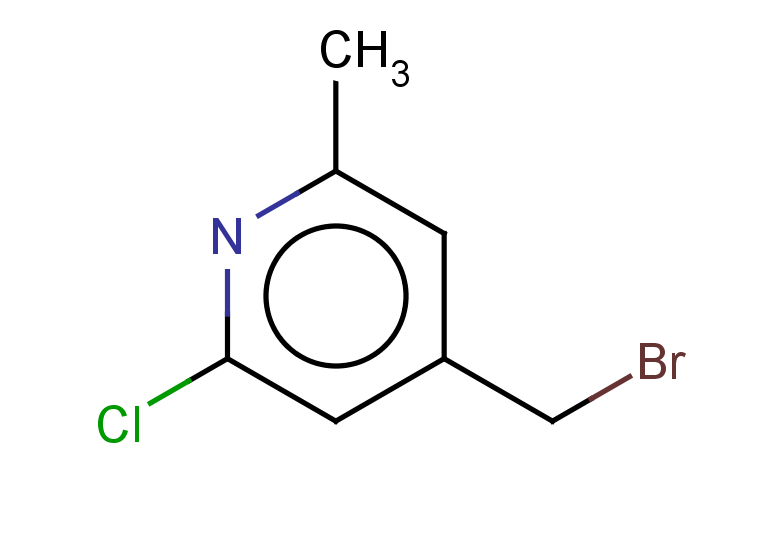 4-(bromomethyl)-2-chloro-6-methylpyridine