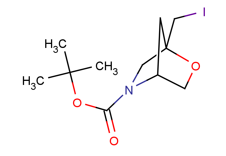 tert-butyl 1-(iodomethyl)-2-oxa-5-azabicyclo[2.2.1]heptane-5-carboxylate