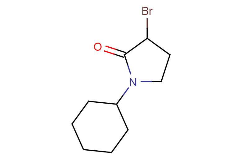 3-bromo-1-cyclohexylpyrrolidin-2-one