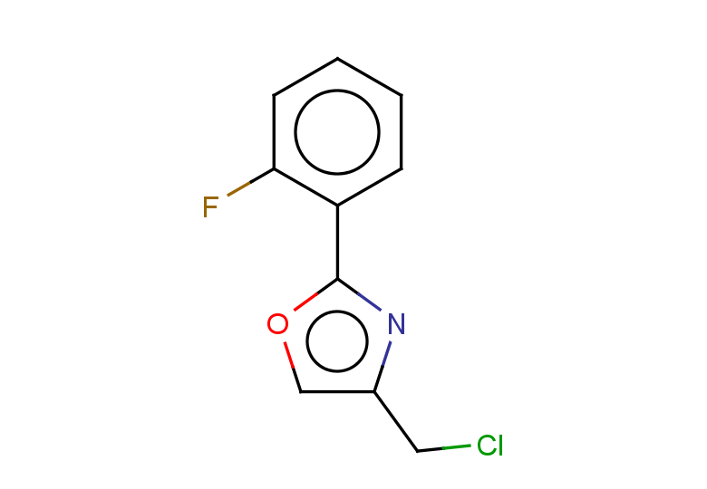 4-(chloromethyl)-2-(2-fluorophenyl)-1,3-oxazole