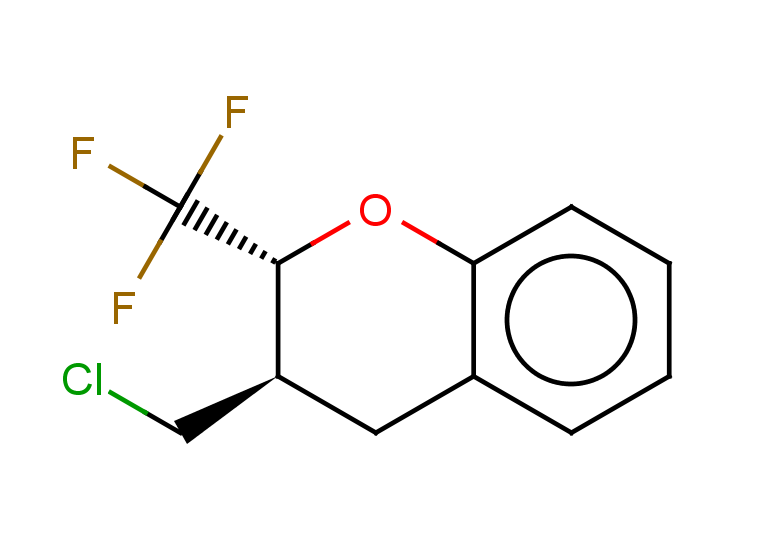 rac-(2R,3R)-3-(chloromethyl)-2-(trifluoromethyl)-3,4-dihydro-2H-1-benzopyran, trans