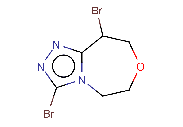 3,9-dibromo-5H,6H,8H,9H-[1,2,4]triazolo[4,3-d][1,4]oxazepine