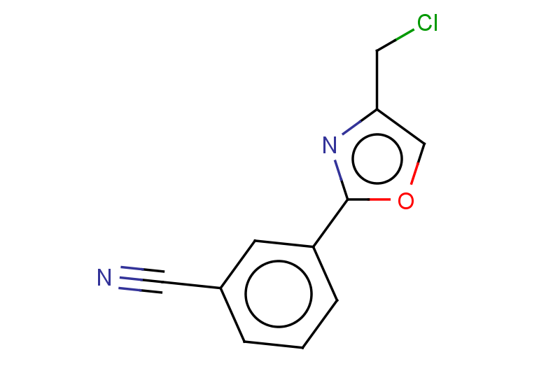 3-[4-(chloromethyl)-1,3-oxazol-2-yl]benzonitrile