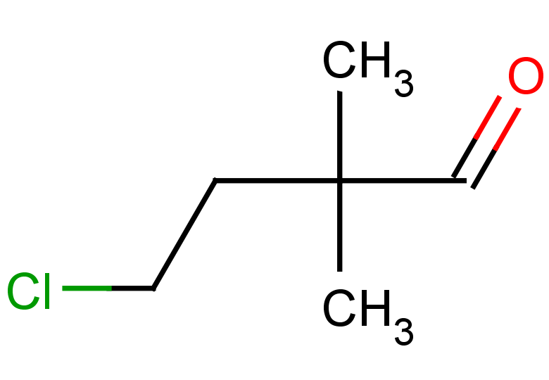 4-chloro-2,2-dimethylbutanal