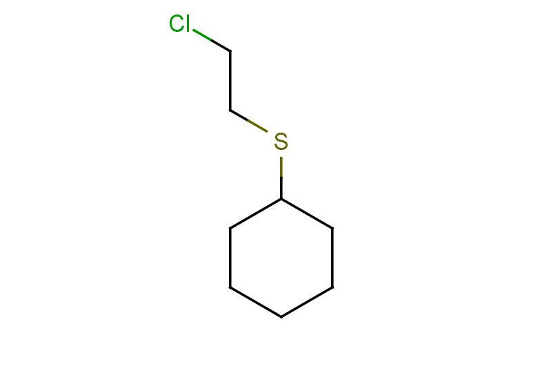 2-chloroethyl cyclohexyl sulphide